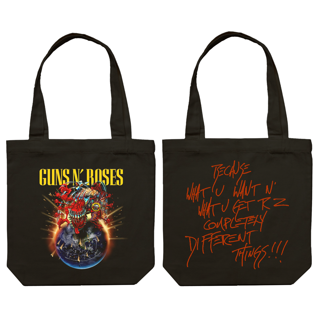 Guns N' Roses Tour Admat 2025 Tote Bag Beutel 408445