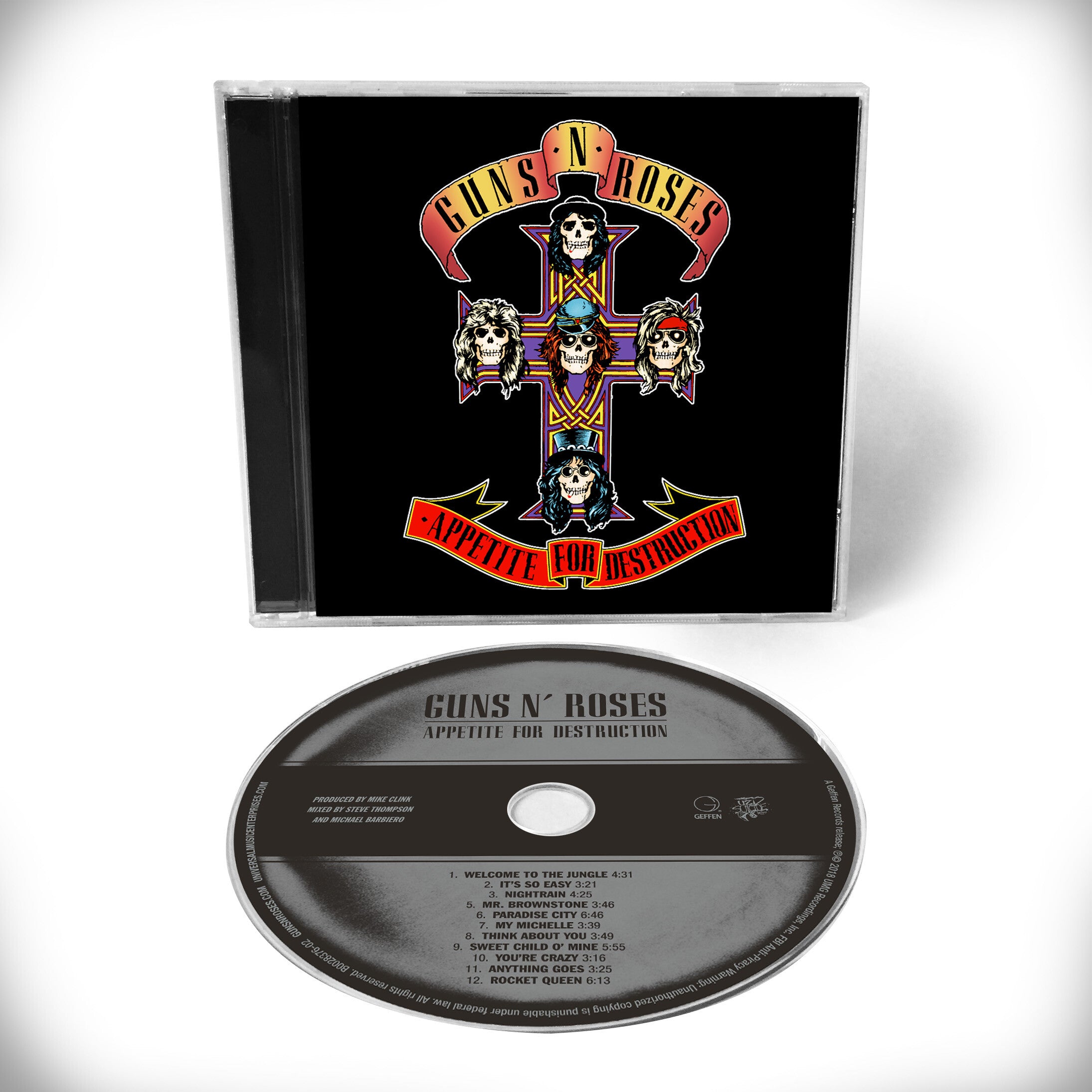 Guns N' Roses Appetite For Destruction - 1CD Remaster CD 112975