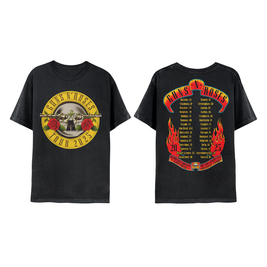 Tour Range 2025 - Guns N' Roses