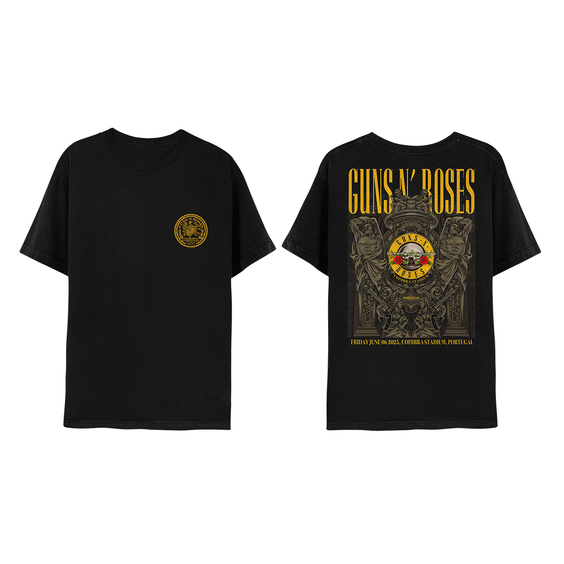 Guns N' Roses Coimbra, PT Exclusive T-Shirt T-Shirt 411683