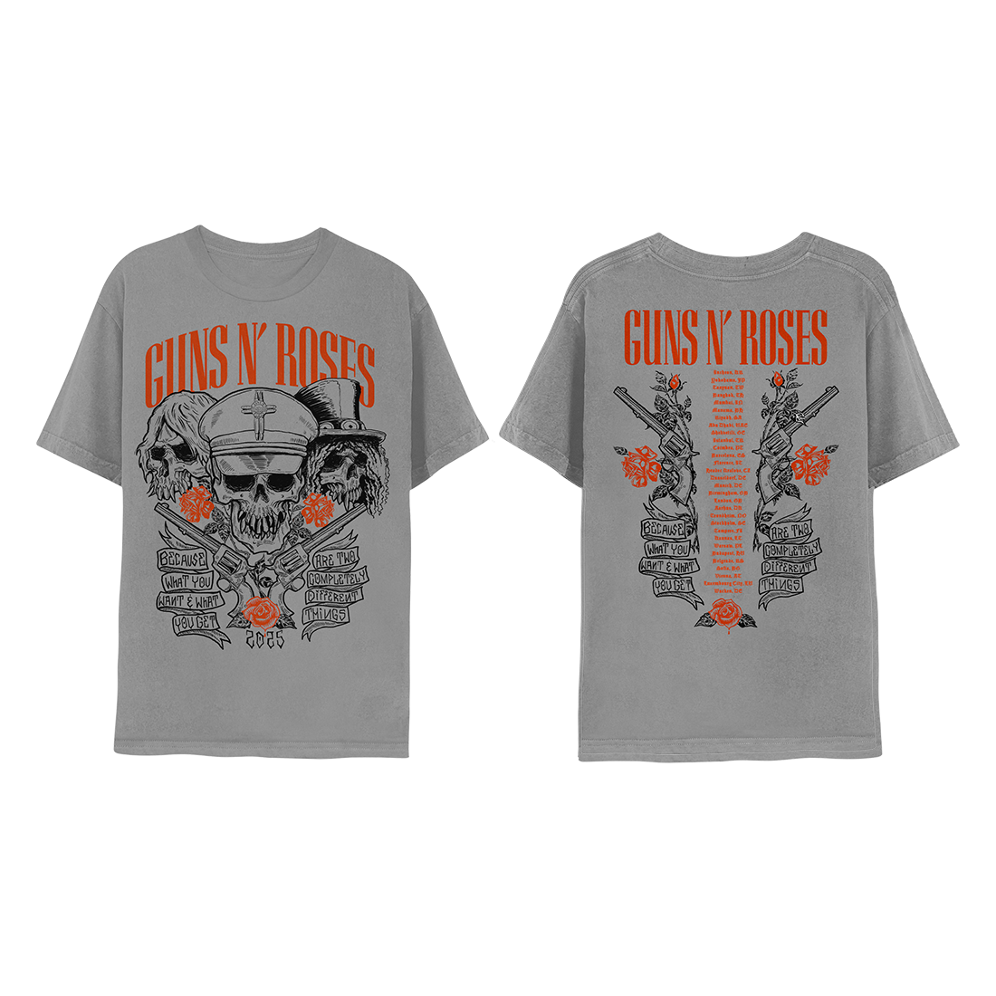Tour Range 2025 - Guns N' Roses