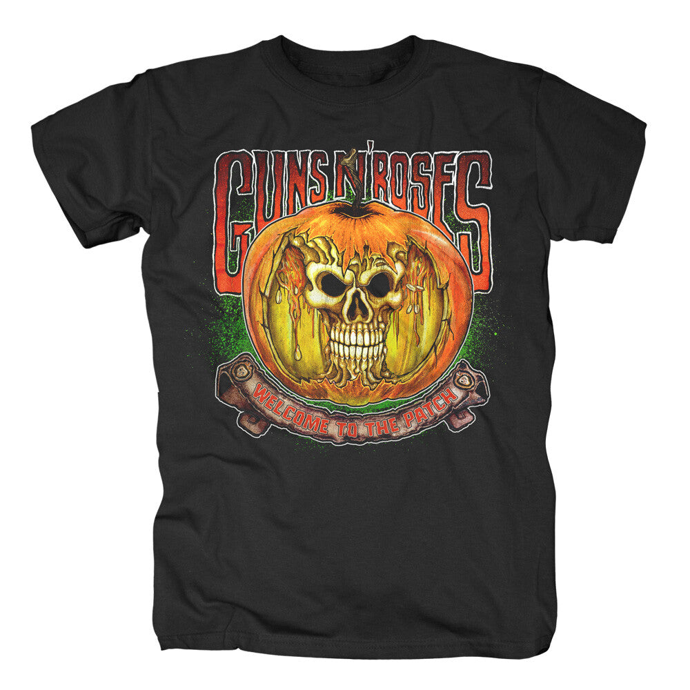 Guns N' Roses Melting Skull Pumpkin T-Shirt 113689