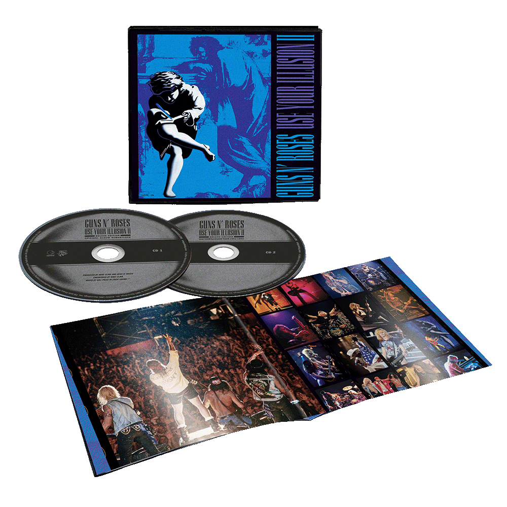 Guns N' Roses Use Your Illusion I and II 2CD Deluxe + 2CD Deluxe + T-Shirt 243140